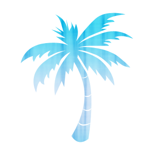 320x320 Large Single Palm Tree Icon