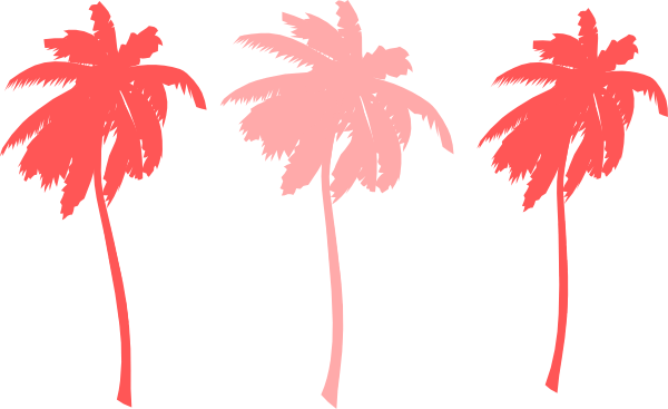 600x367 Tree Clipart Pink Palm
