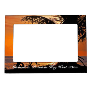 324x324 Palm Tree Magnetic Picture Frames Zazzle