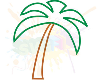 340x270 Palm Tree Svg Etsy