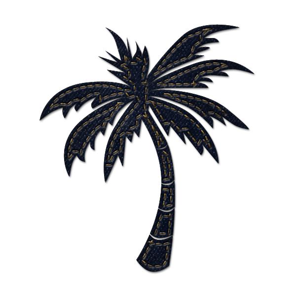 600x600 Large Single Palm Tree Icon