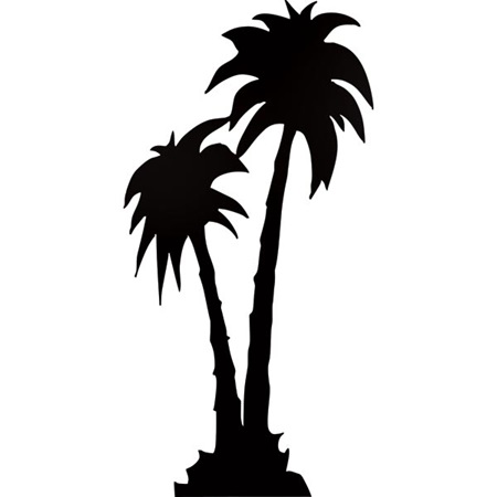 450x450 Palm Tree Silhouette Theme Kit Prom 2k17 Palm Tree