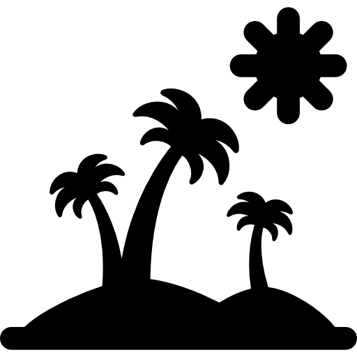 512x512 Palm Trees, Vacations, Hammock, Nature, Trees, Tropical, Palms