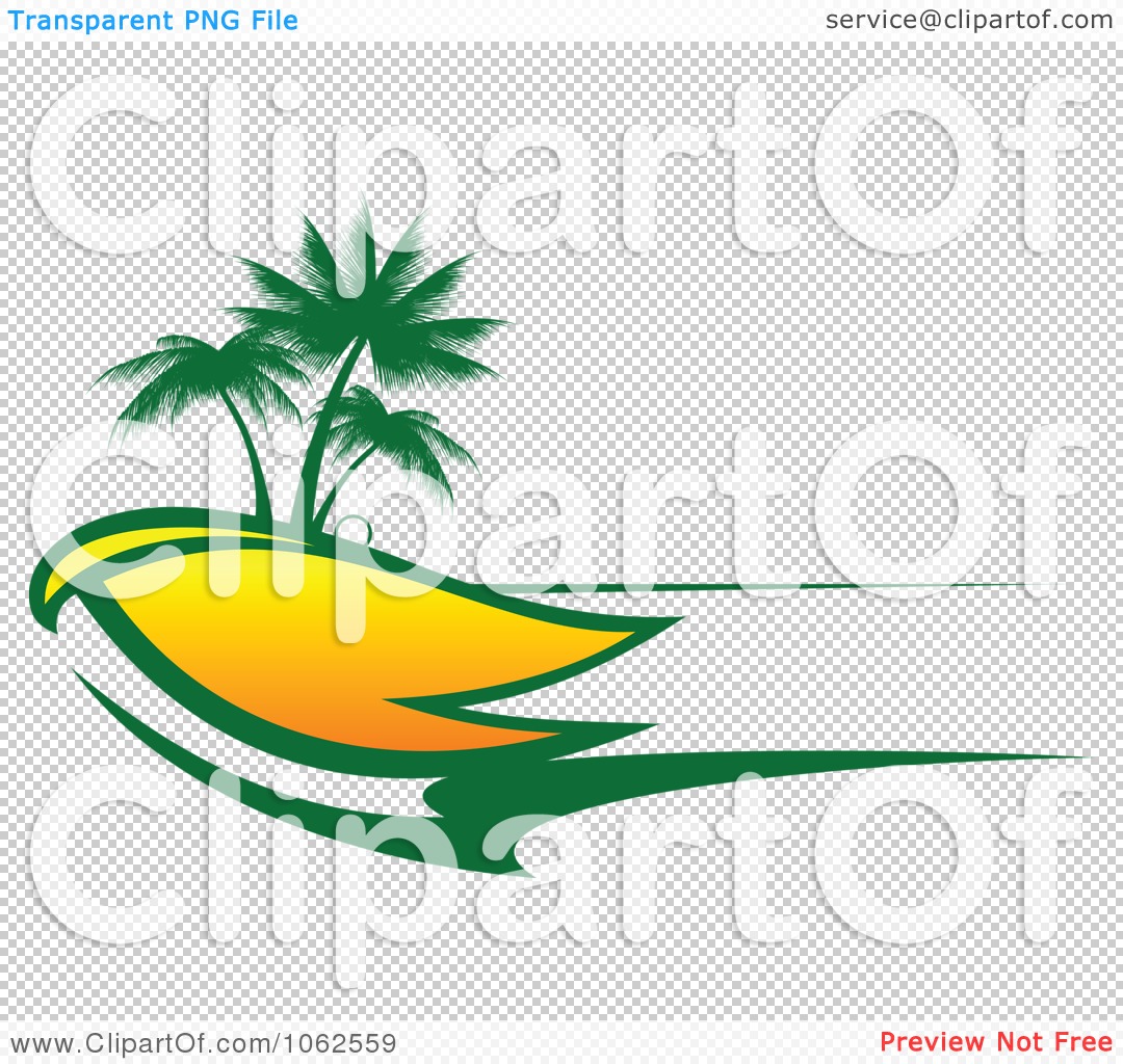 1080x1024 Clipart Palm Tree Island 8