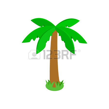 450x450 Island Isometric 3d Icon On Transparent Background Royalty Free