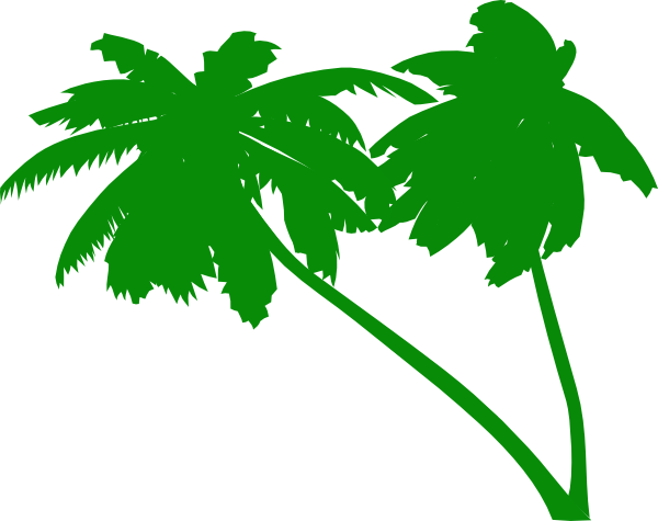 600x475 Vector Palm Trees Clip Art