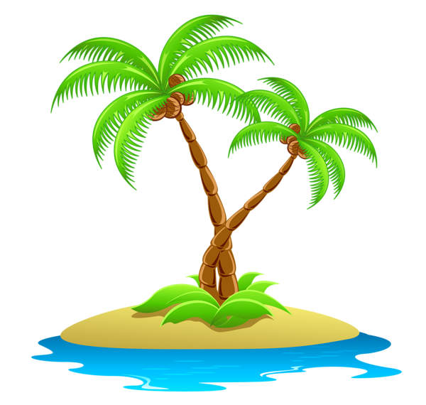 600x570 Palm Tree Clip Art