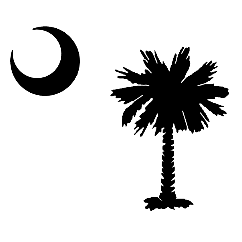 846x846 Palmetto Tree Amp Moon Stencil Sp Stencils