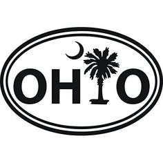 236x236 Carolina Girl Vinyl Decal With Palmetto And Moon Sticker Palm Tree