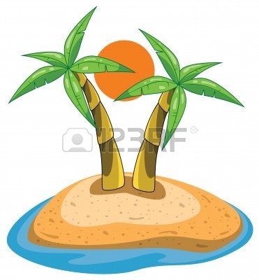 371x400 Palms On Island Clip Art Stock Clipart Panda