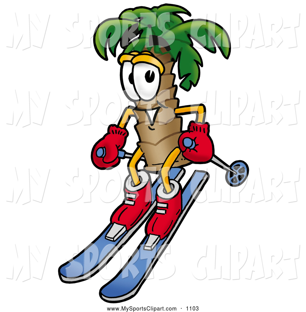1024x1044 Sports Clip Art Of A Happy Palm Tree Mascot Cartoon Character