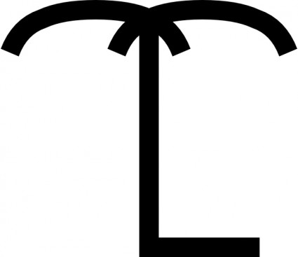 425x367 Palm Tree Clip Art