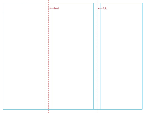 600x467 Blank Brochure Templates