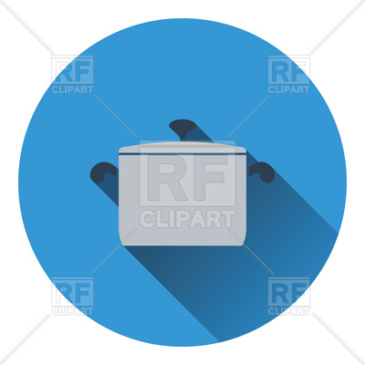 400x400 Kitchen Pan Icon Royalty Free Vector Clip Art Image