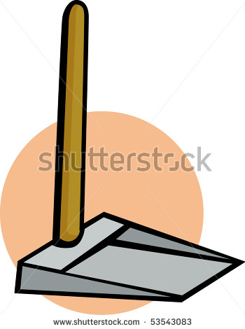 350x470 Brush Clipart Dust Pan