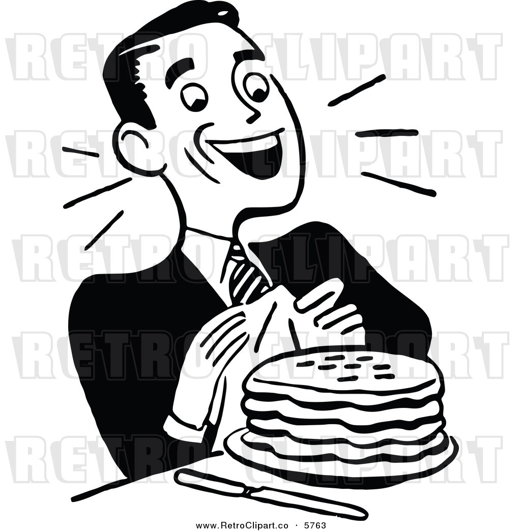 1024x1044 Breakfast Clipart Retro
