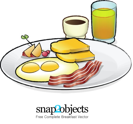 450x417 Breakfast Clip Art Image
