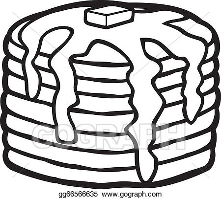 450x407 Pancakes Clip Art
