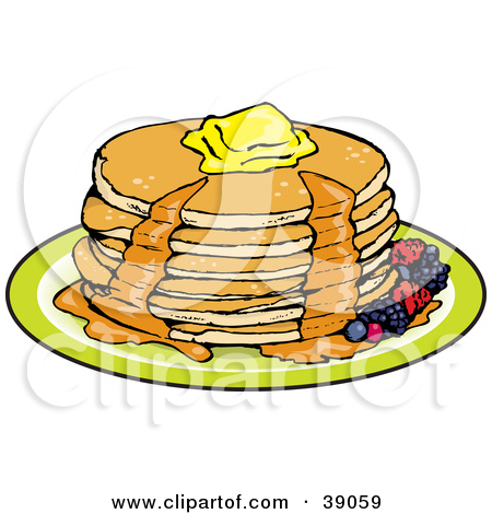 450x470 Pancakes Clipart