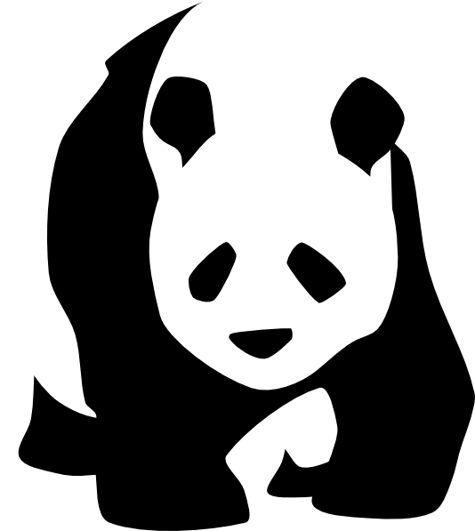 534x597 Panda 1 Clip Art