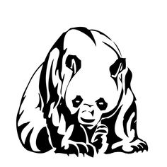 236x236 Sleeping Panda Coloring Page. More Asian Animals Coloring Pages