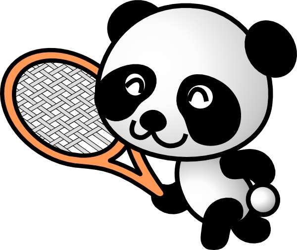 600x505 Panda Clipart