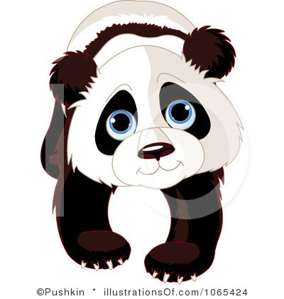 400x420 Baby Panda Clipart