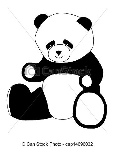 368x470 Black Amp White Clipart Panda