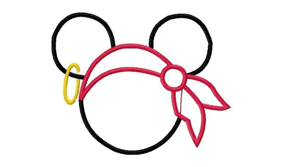 968x575 Mickey Mouse Ears Clip Art