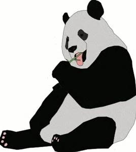 268x300 Panda Clip Art