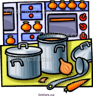 300x307 Clip Art Of Pots And Pans Cliparts