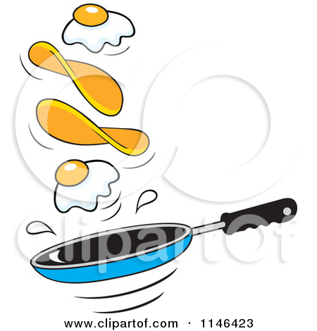 450x470 Pancake Clipart Pan