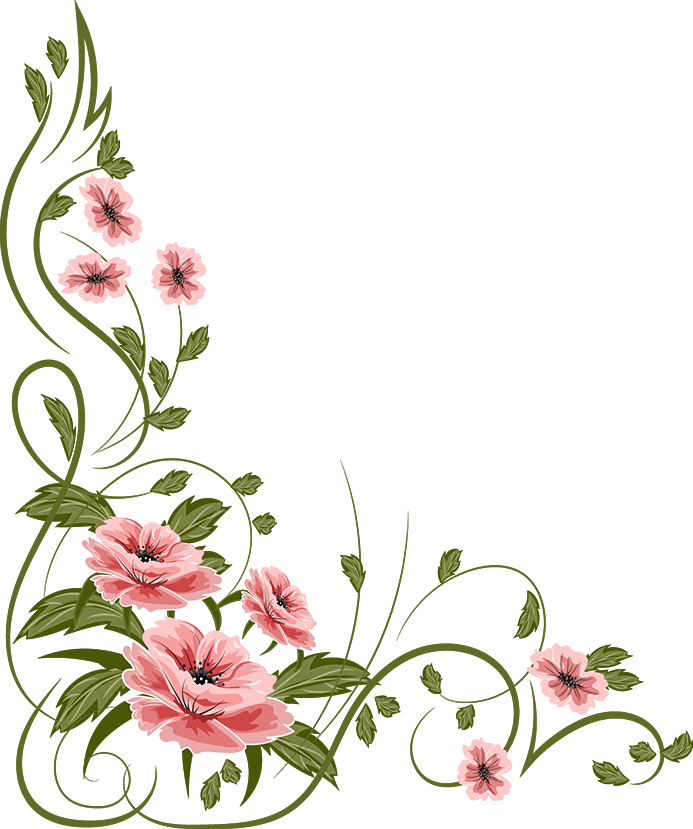 693x829 Pansy Clipart Border
