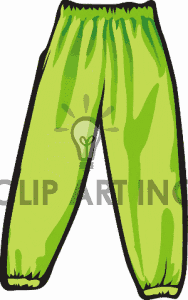 188x300 Sweatpants Clipart