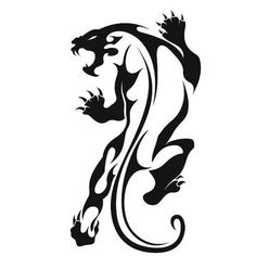 Panther Clipart Black And White | Free download on ClipArtMag