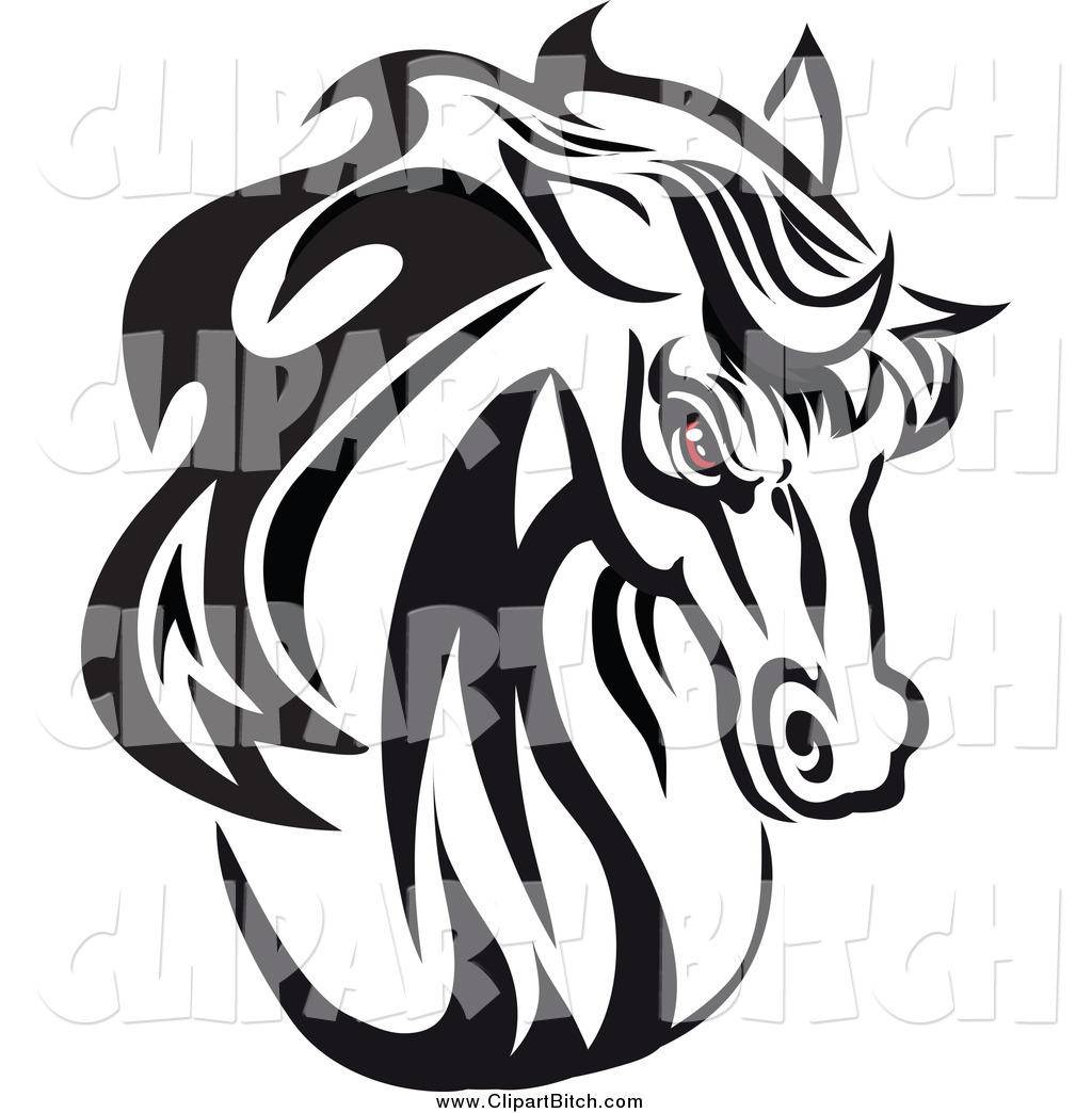 1024x1044 Horse Head Clipart Black And White Clipart Panda