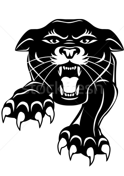 Panther Clipart Black And White | Free download on ClipArtMag