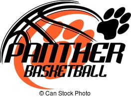 263x194 Panther Basketball Clipart