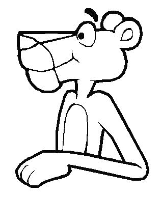 316x387 Coloring Pink Panther Picture
