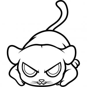 302x302 Drawn Panther