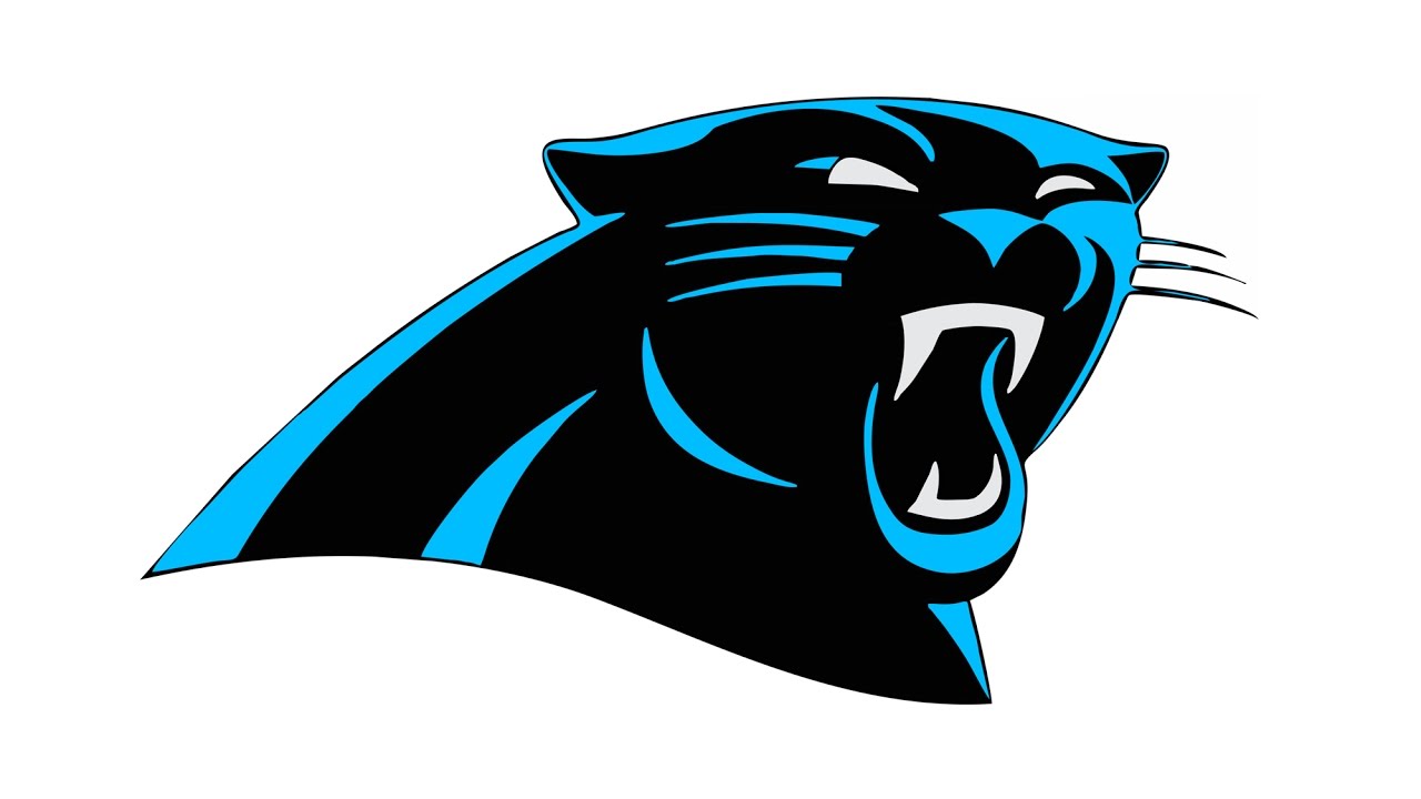 1280x720 How To Draw The Carolina Panthers Logo (Nfl)