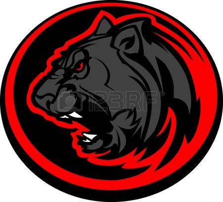 450x408 Black Panther Clipart Logo