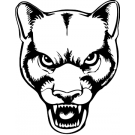 135x135 Mean Panther Head Clipart Panda