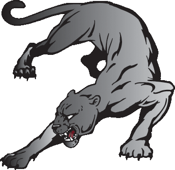 360x350 Panther Mascot Cliparts