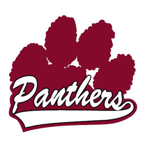 300x300 Maroon Panther Paw Print