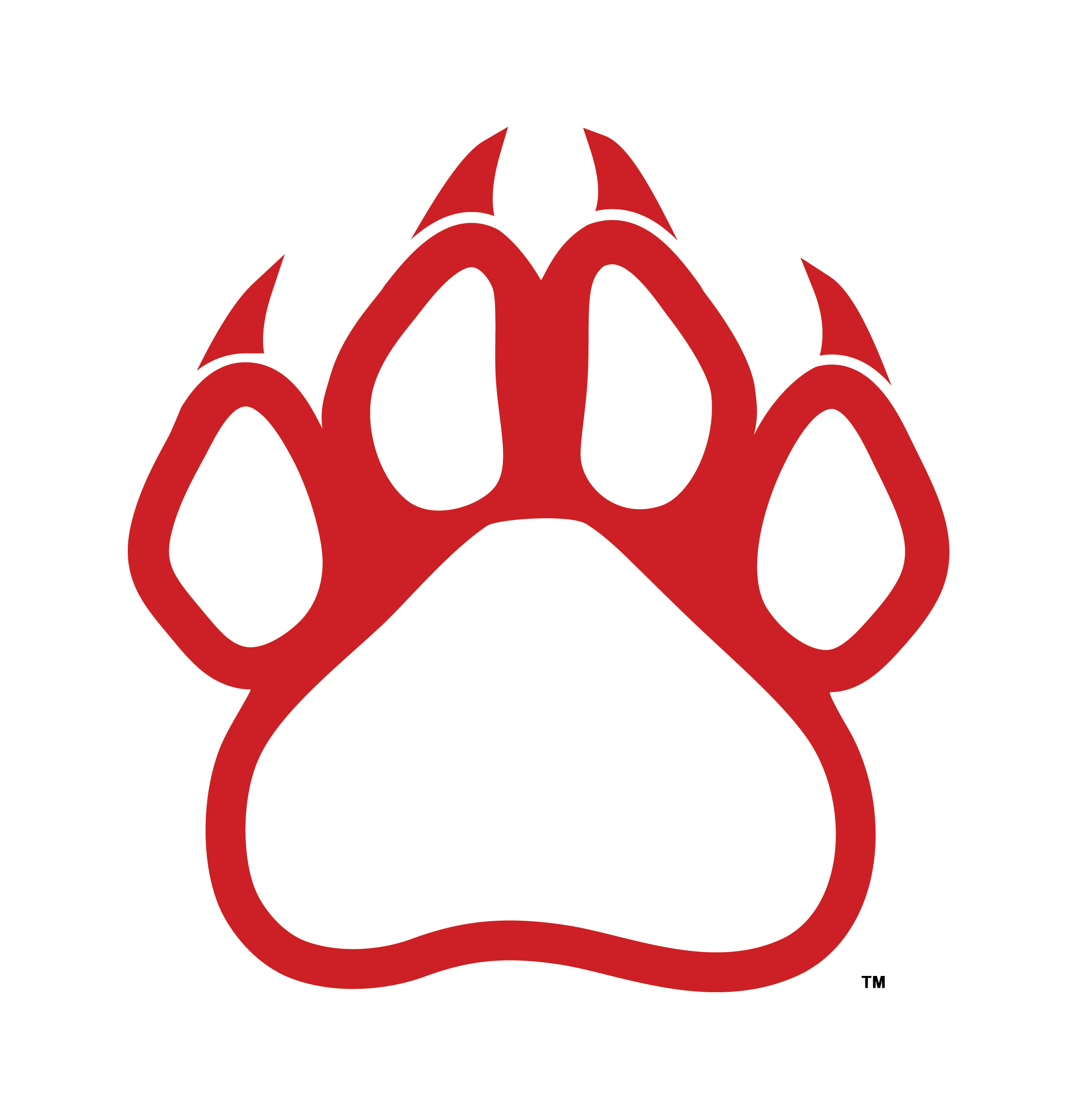 2452x2550 Panther Paw Cliparts