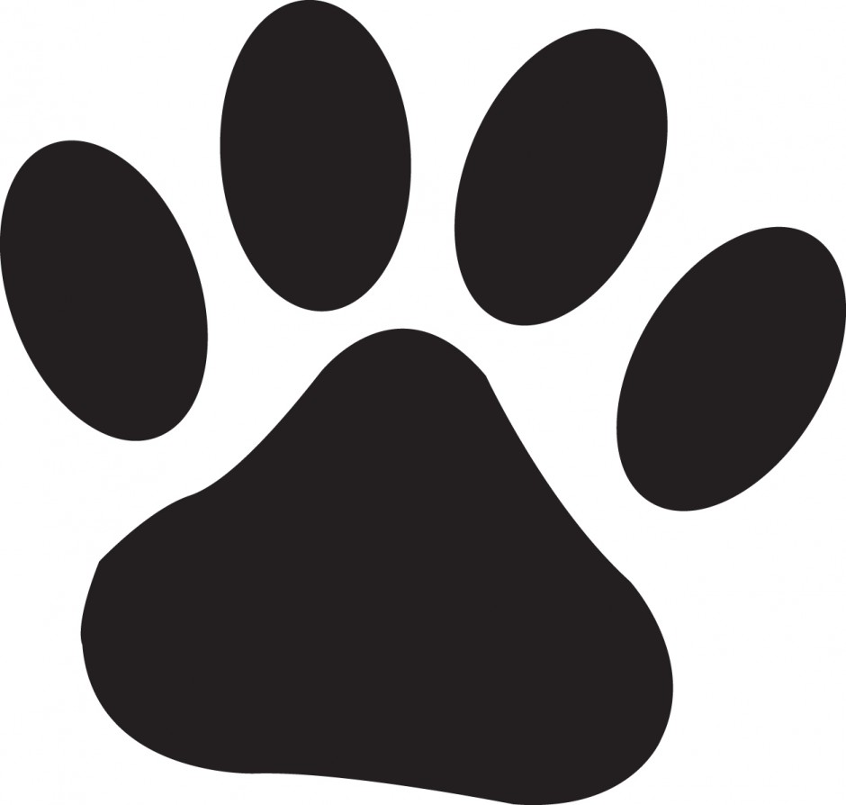 940x894 Panther Clipart Lion Paw