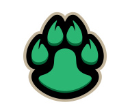 190x163 Cougar Pawprint Vector
