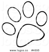 164x175 Royalty Free Stock Logo Designs Of Paw Prints