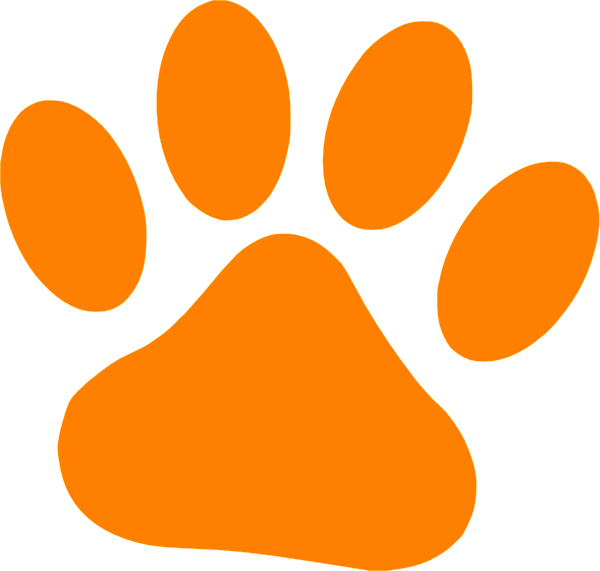 600x571 Feline Paw Clipart